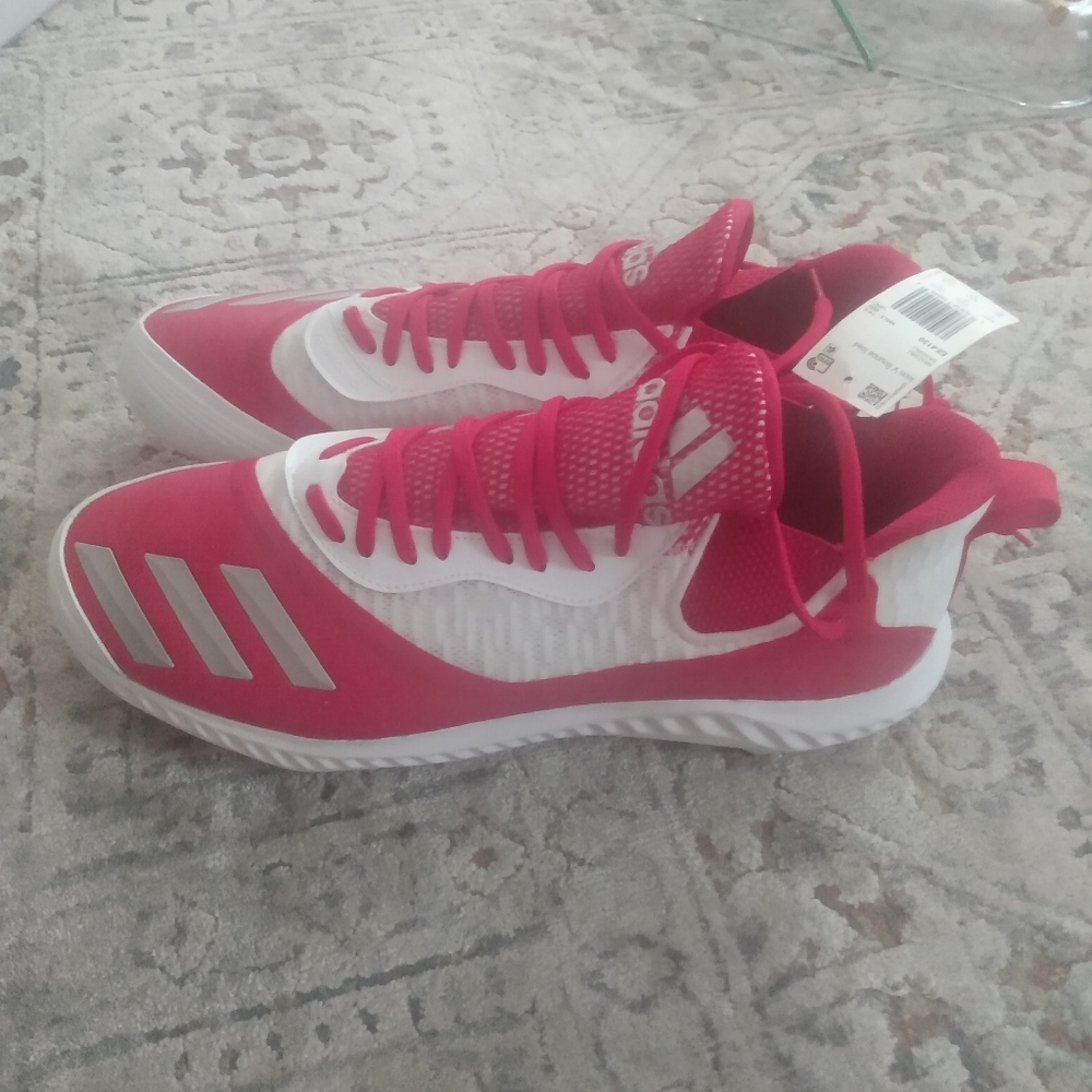 Adidas baseball cleats size 15